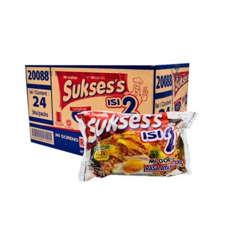 Kartonan Mie Sukses Goreng Ayam Kremes Isi 24 Pcs